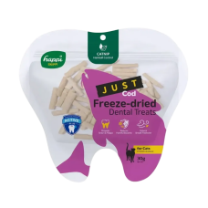Happi Skippi Treats Just Freeze Dried Cod & Catnip 30g Happi Skippi Treats Just Freeze Dried Cod & Catnip 30g, H5581 (3 packs), cat Treats, Happi Skippi, cat Food, catsmart, Food, Treats